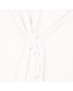 Terciopelo Cristal Liso Blanco