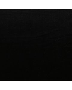 Terciopelo Cristal Liso Negro