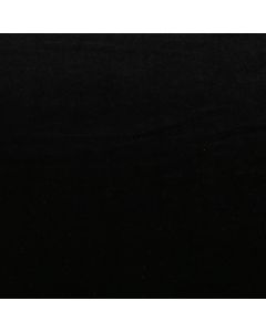 Terciopelo Cristal Liso Negro
