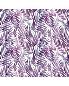 Decoración Leon Tropical Morado Lila