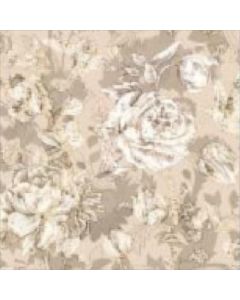 Cortina Cadiz Flor Café Beige