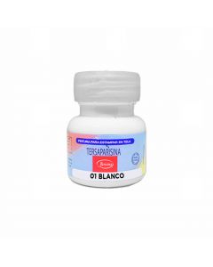 Pintura Tersa Parisina Blanco No.1 de 30 ml