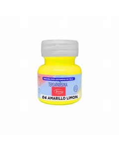 Pintura Tersa Parisina Amarillo Limon No.4 de 30 ml