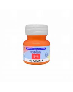 Pintura Tersa Parisina Naranja No.7 de 30 ml