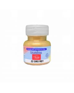 Pintura Tersa Parisina Oro Rey No.22 de 30 ml