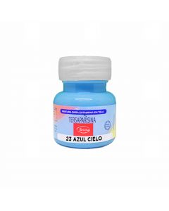 Pintura Tersa Parisina Azul Cielo No.23 de 30 ml