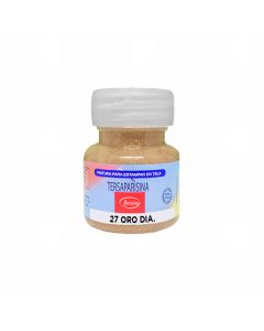 Pintura Tersa Parisina Oro Diamantado No.27 de 30 ml