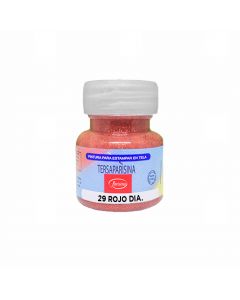 Larach y Cia : Pintura Textil Rojo Diamantado Createx 30Ml