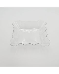 Recipiente de Plástico Transparente 29.5 x 29.5 x 5.5 cm