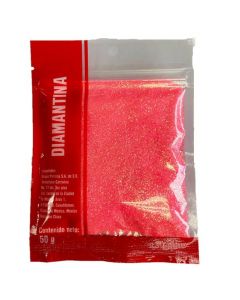 Diamantina Rosa Pastel Iridiscente