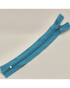 Cierre Sencillo Azul Turquesa 15 cm