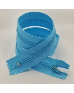 Cierre Sencillo Azul Turquesa. 45 cm