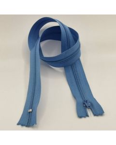 Cierre Sencillo Azul Plumbago. 50 cm