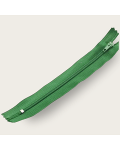 Cierre Sencillo Verde Bandera 15 cm
