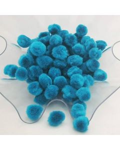 Pom Pom Azul Turquesa # 13
