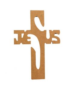 Cruz Jesús Grande Natural .45 x 10.2 cm