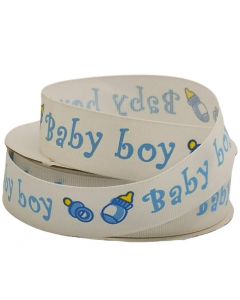 Listón Popotillo Baby Boy Azul
