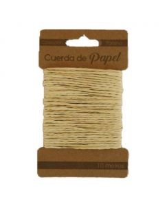 Cuerda de Papel Hueso 2 mm