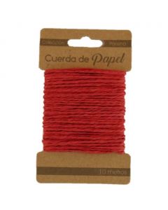 Cuerda de Papel Rojo 2 mm