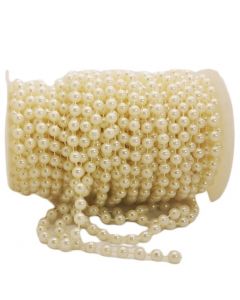 Perla En Rollo Ivory Nacarada 10 Mm