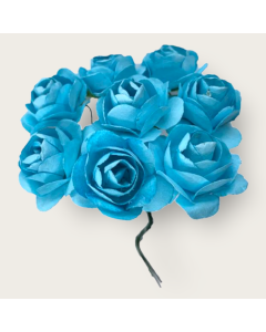 Rosa de Papel Azul Mod.LMA1149