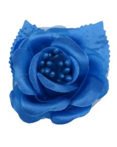 Rosa de Organza Azul Turquesa EG