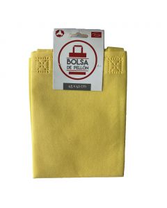 Bolsa de Pellón Parisina Amarillo Canario Con Asa