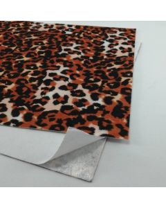 Fieltro con Adhesivo Estampado Animal Print Jaguar 23 x 30.5 cm