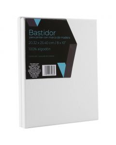 Bastidor de Lona Parisina Mod.01 (8x10") paq. de 2 pzs