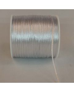 Cordón Cola de Rata Blanco 3 mm