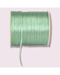 Cordón Cola de Rata Verde Menta 3 mm