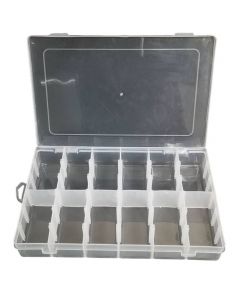 Caja Multiusos Transparente 17.5 x 27.5 x 4.5 cm Mod.E20071