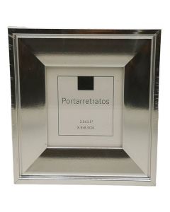 Portarretrato Decorativo Mini Plata 8.9 x 8.9 cm Mod.F453719R27-3.5