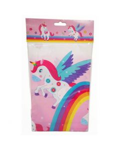 Mantel de Plástico Estampado Unicornio