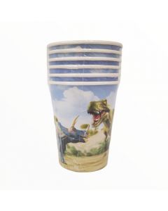 Vasos de Cartón Dinosaurio