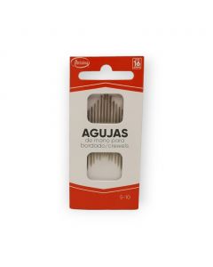 Aguja para coser a mano 5 a 10 Para Bordado - Crewels