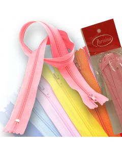 Paq. de Cierre de Nylon Rosa 50 cm