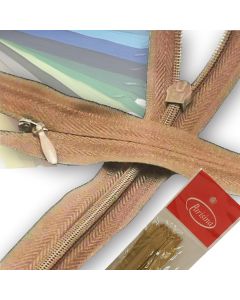 Paq. Cierre Invisible Beige 20 cm