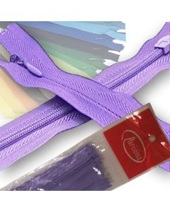 Paq. Cierre Invisible Lila 20 cm