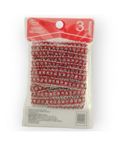 Galón Metálico de 3 m Rojo Fl8816