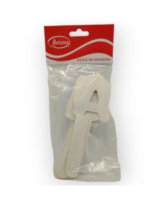 Pick de Madera Vocales 14 cm