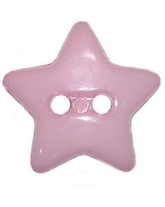 Botón Estrella Rosa #24