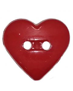Boton Corazón Rojo #24