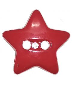 Botón Estrella Rojo #24