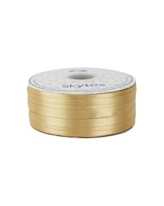 Listón Satinado Liso Beige #1