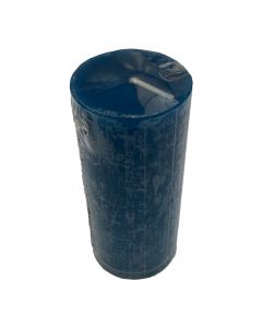 Cirio Cilíndrico Liso Azul Turquesa 5 X 11 cm