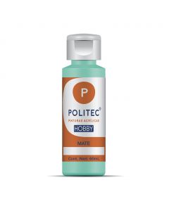 Pintura Acrílica Politec Verde Pálido de 60 ml