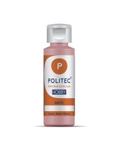 Pintura Acrílica Politec Palo de Rosa de 60 ml