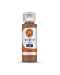 Pintura Acrílica Politec Canela de 60 ml