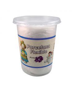 Pasta Francesa (porcelana flexible) Policraft Blanco No.13452